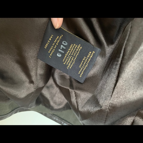 Mackage dark green spring jacket or vest - Picture 10 of 16